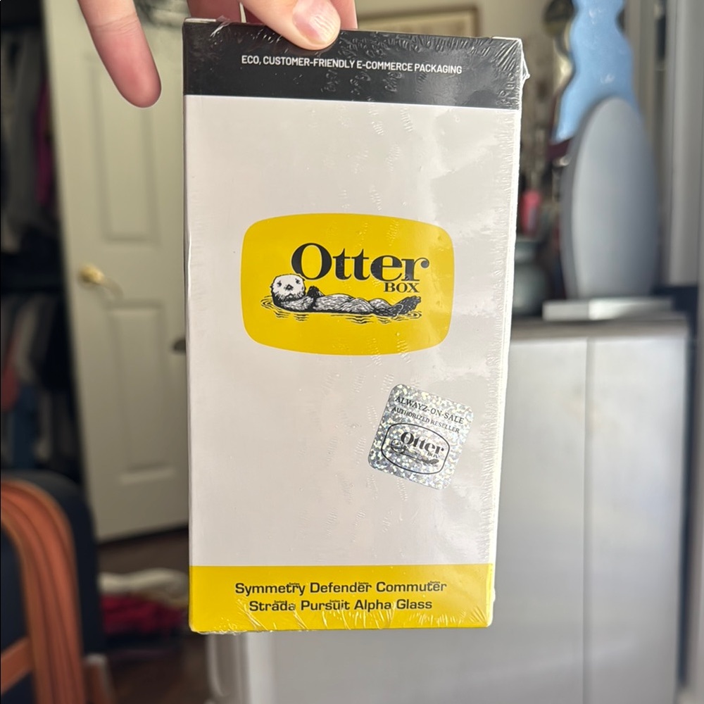 OtterBox Yellow and White Phone Case Packaging